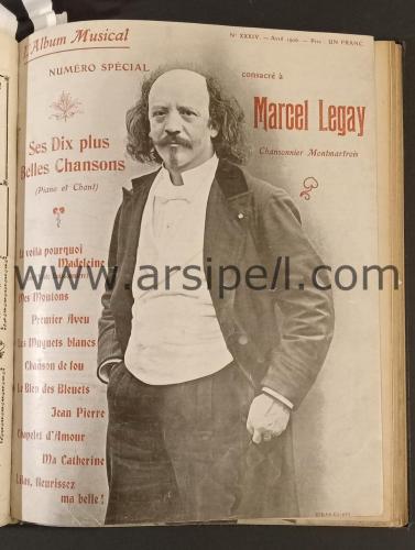 Fransızca Müzik Mecmuası L'Albüm Musical / La Musique Pour Tous