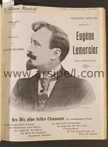Fransızca Müzik Mecmuası L'Albüm Musical / La Musique Pour Tous