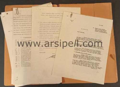 1932 İZMİT KAĞIT FABRİKASI KURULUŞ ÖNCESİ BELGELERİ / Mehmet Ali Kağıt