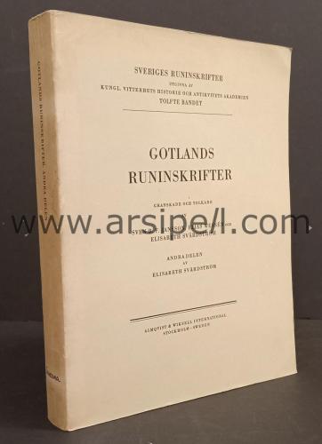Gotland'ın runik yazıtları / Gotlands Runinskrifter