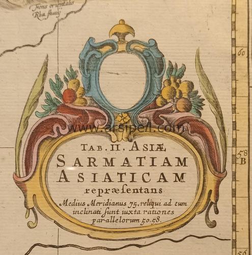 1730 Asiae Sarmatiam, Asiaticum repraesentans