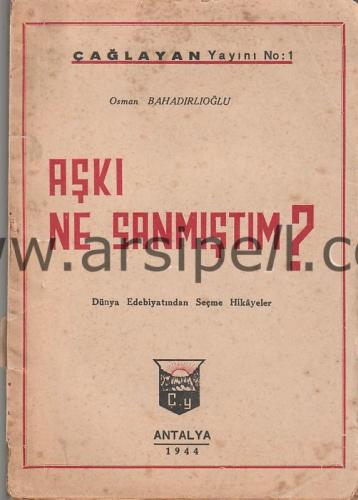 Aşkı Ne Sanmıştım?