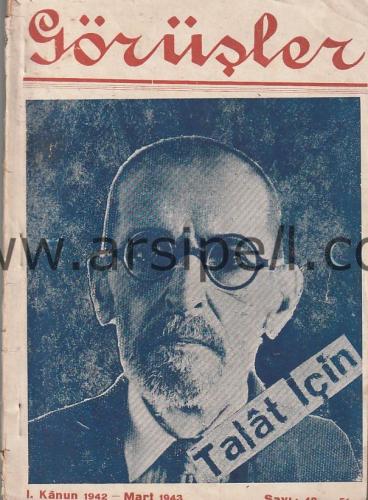 GÖRÜŞLER DERGİSİ ADANA HALKEVİ SAYI 48 - 51 (TALAT İÇİN)