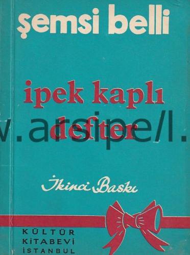 İPEK KAPLI DEFTER (imzalı)