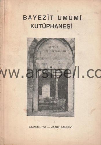 BEYAZIT UMUMİ KÜTÜPHANESİ