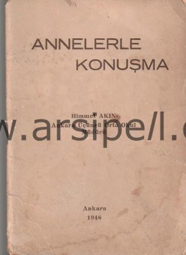ANNELERLE KONUŞMA