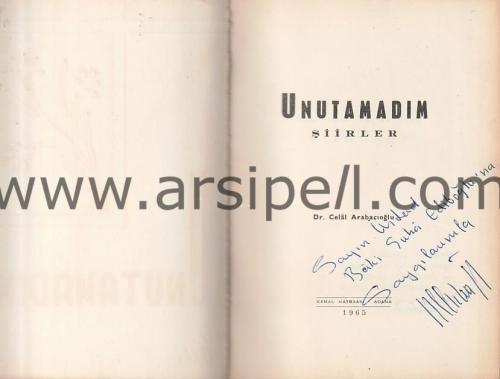UNUTAMADIM (imzalı)