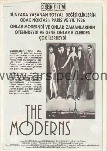 Özenfilm The Moderns / Çağdaşlar Film İlanı Alan Rudolph