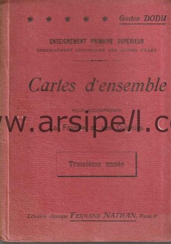 Cartes d'ensemble pour accompagner l'asie et l'europe