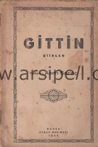 GİTTİN ŞİİRLER