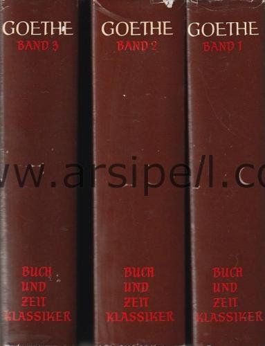Goethes Werke . I-II-III (tkm)
