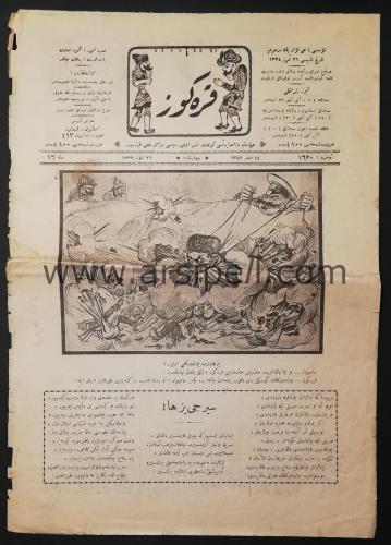 Osmanlıca Mizah Mecmuası / Karagöz No 1623