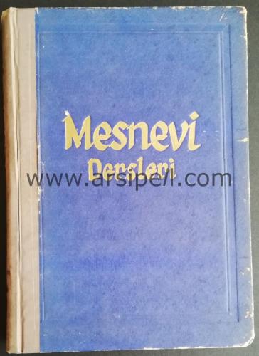 MESNEVİ DERSLERİ CİLT 1 KISIM 2