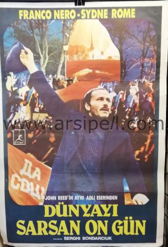 Dünyayı Sarsan On Gün / 1982 Sinema Afişi