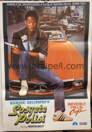 Sosyete Polisi Sinema Afişi / 1984 / Beverly Hills Cop 1 / Eddie Murphy