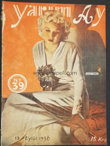 Yarım Ay Mecmuası No 39 / 1936 / İngiliz Kralı Edward İstanbul Zİyareti