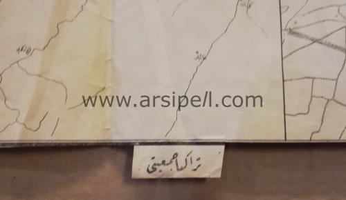 Osmanlıca Şark-i Trakya Haritası