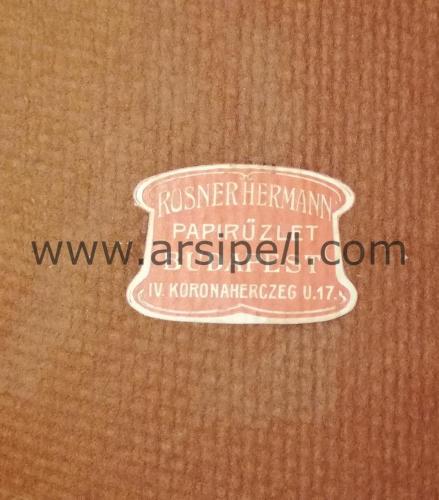 1930s Macaristan Budapest Şehir Albümü / Rosner Hermann
