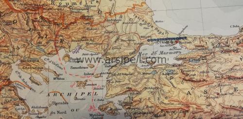 Balkan Yunanistan Ege Türkiye Bulgaristan Sırbistan Girit Haritası