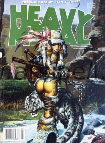 Heavy Metal The Illustrated Fantasy Magazine July 2000