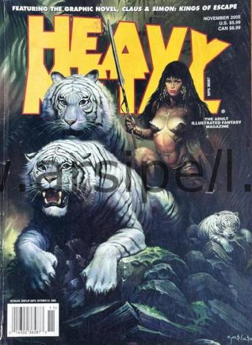 Heavy Metal The Illustrated Fantasy Magazine November 2005