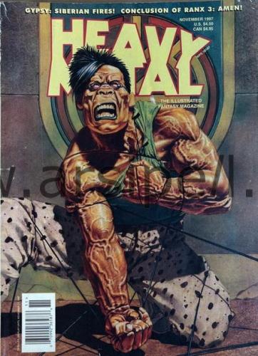 Heavy Metal The Illustrated Fantasy Magazine November 1997