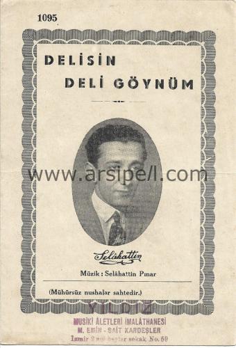 Delisin Deli Göynüm Selahattin Pınar Müzik Notası