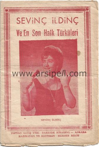 Sevinç İldinç ve En Son Halk Türküleri Müzik Kitapçığı