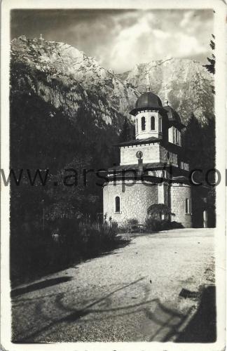 Romanya Buşteni Biserica Domneaşca Yabancı Şehir Kartpostalı