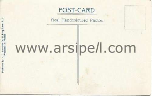 United Kingdom Torquay Waldon Hill From Vane Hill Yabancı Kartpostal